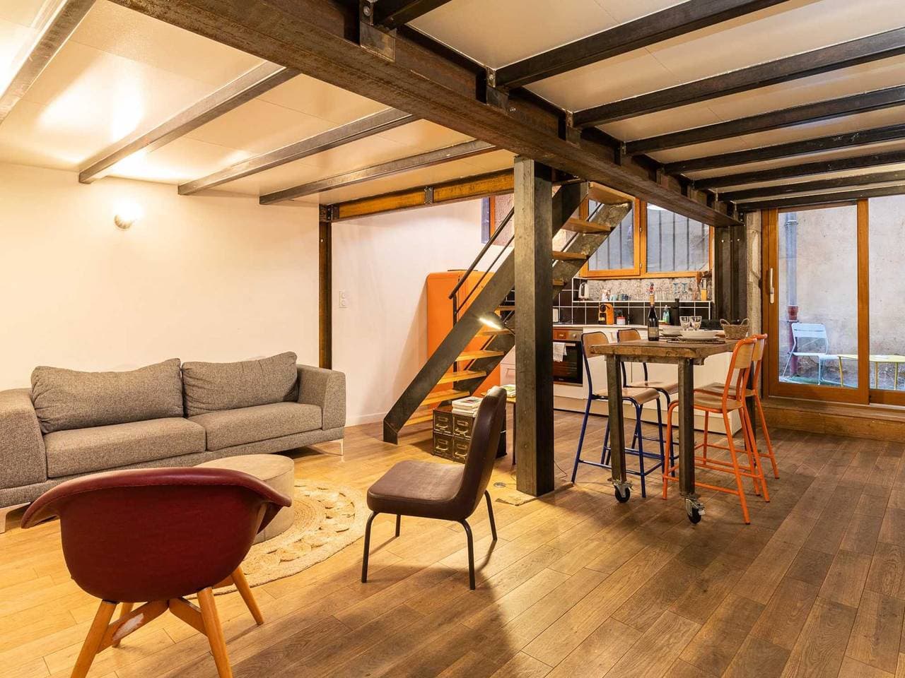 Foto 5 von 11: Gemütliches Apartment - 1 Schlafzimmer/2 Einzelbetten - Loge/Vieux Lyon