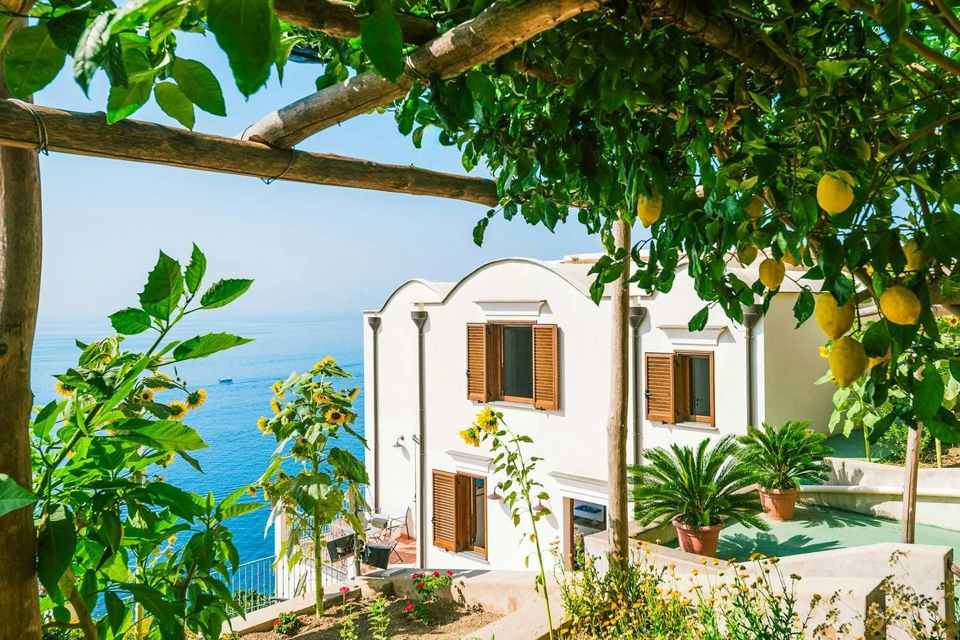 Barockhaus mit Zitronenhainen in Amalfi 1