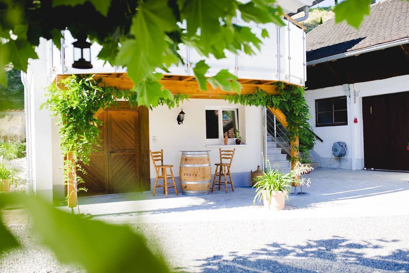 Foto 2 von 45: Ferienhaus mit Balkon, Terrasse, privater Terrasse, Gemeinschaftsgarten und WLAN