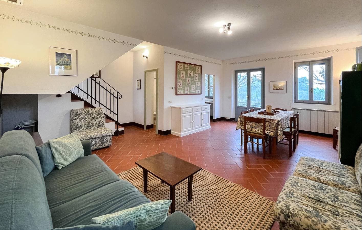 Foto 4 von 35: Idyllische 90 qm große Ferienwohnung mit Parkplatz, Garten und Pool in Paciano
