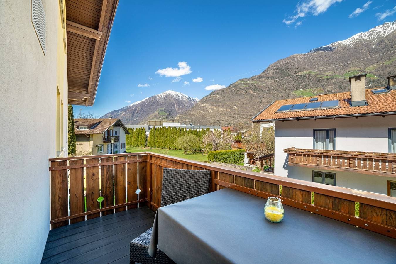 Foto 8 von 16: Ferienwohnung ' Haus Pöder' mit Bergblick, Gemeinschaftsgarten und WLAN
