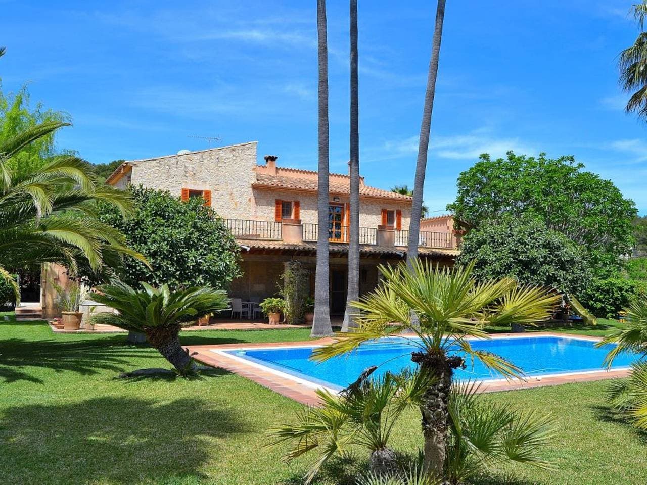 Foto 2 von 36: Familienvilla mit Privatem Pool in Binissalem