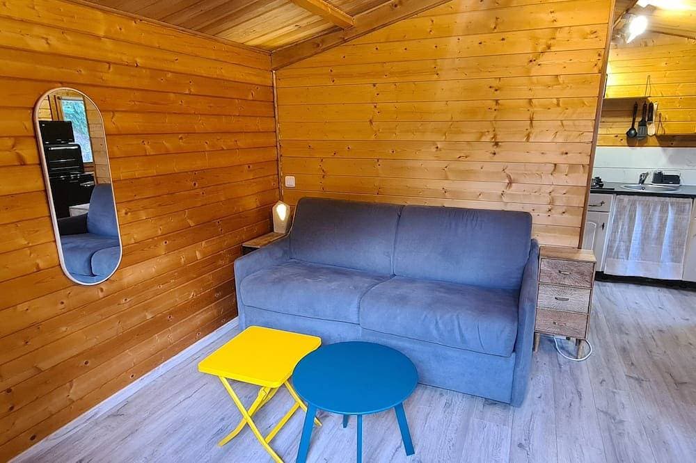 Foto 7 von 10: Charming wooden chalet - Ardèche