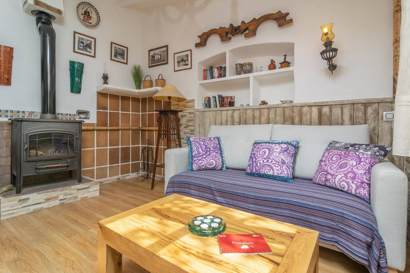 Foto 6 von 47: Ses Begudes - Ferienhaus mit privaten Pool in Fornalutx. WiFi gratis.