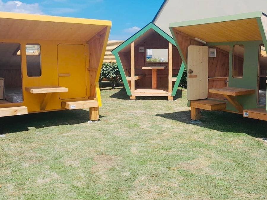 Foto 8 von 16: Camping La Sinope - Unterkunft 2 personen - Hütte 2 Personen