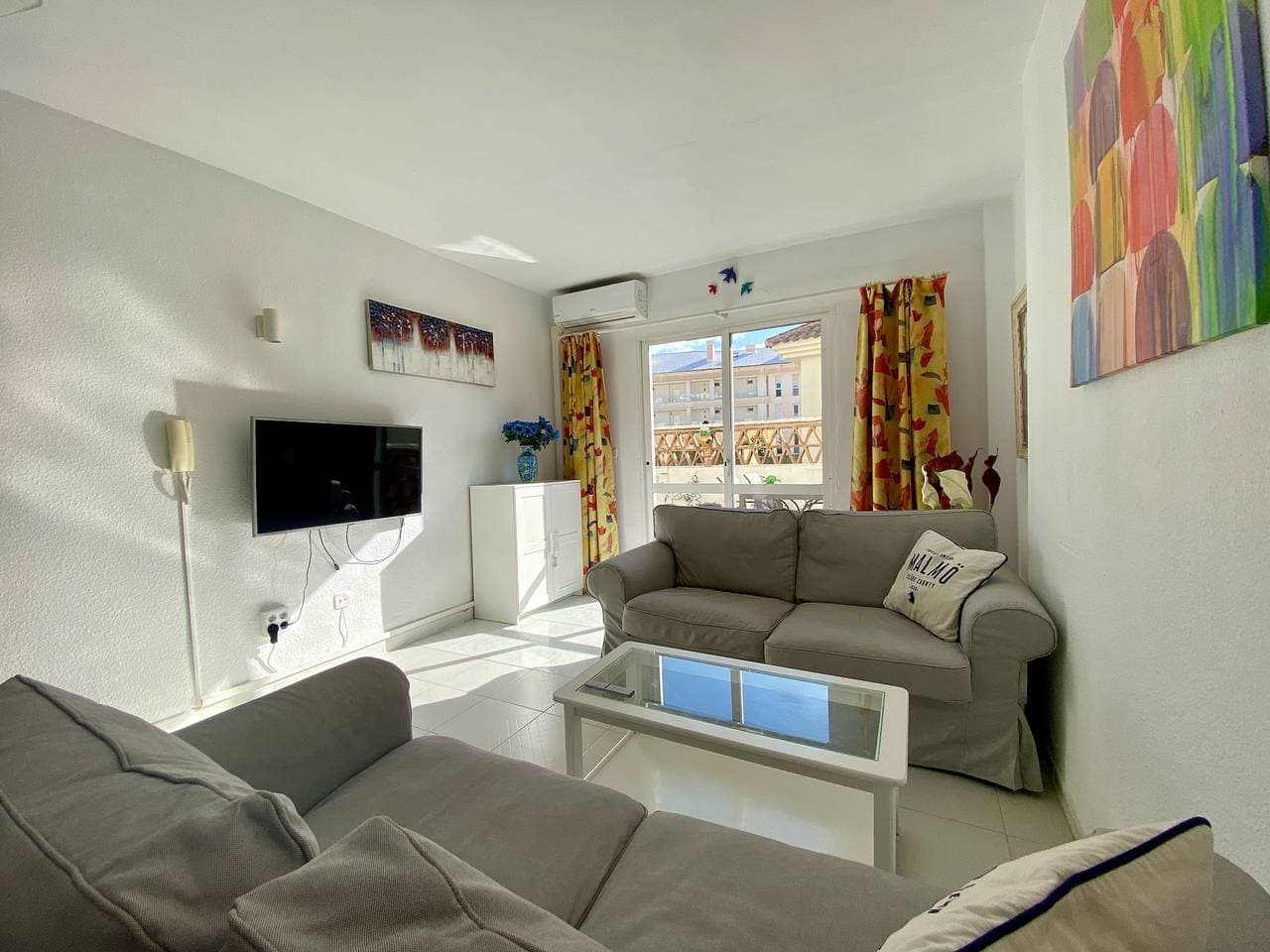 Foto 6 von 25: Ferienwohnung Urbanización Casablanca mit Pool, WLAN, Klimaanlage, Terrasse und Garten
