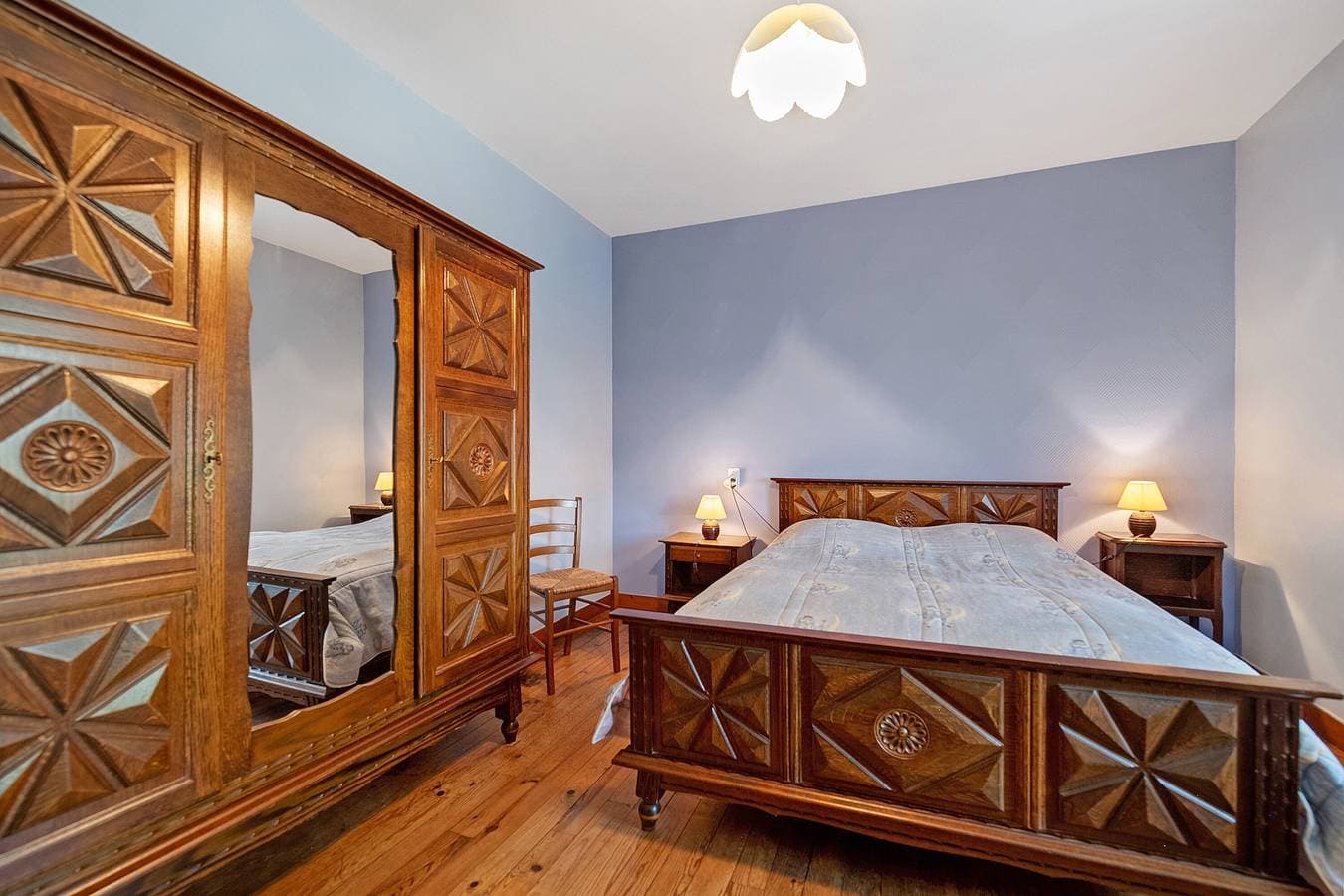 Foto 8 von 19: Ferienhaus „Gite Ferme De La Ruette 73“ mit Terrasse, privatem Garten und WLAN