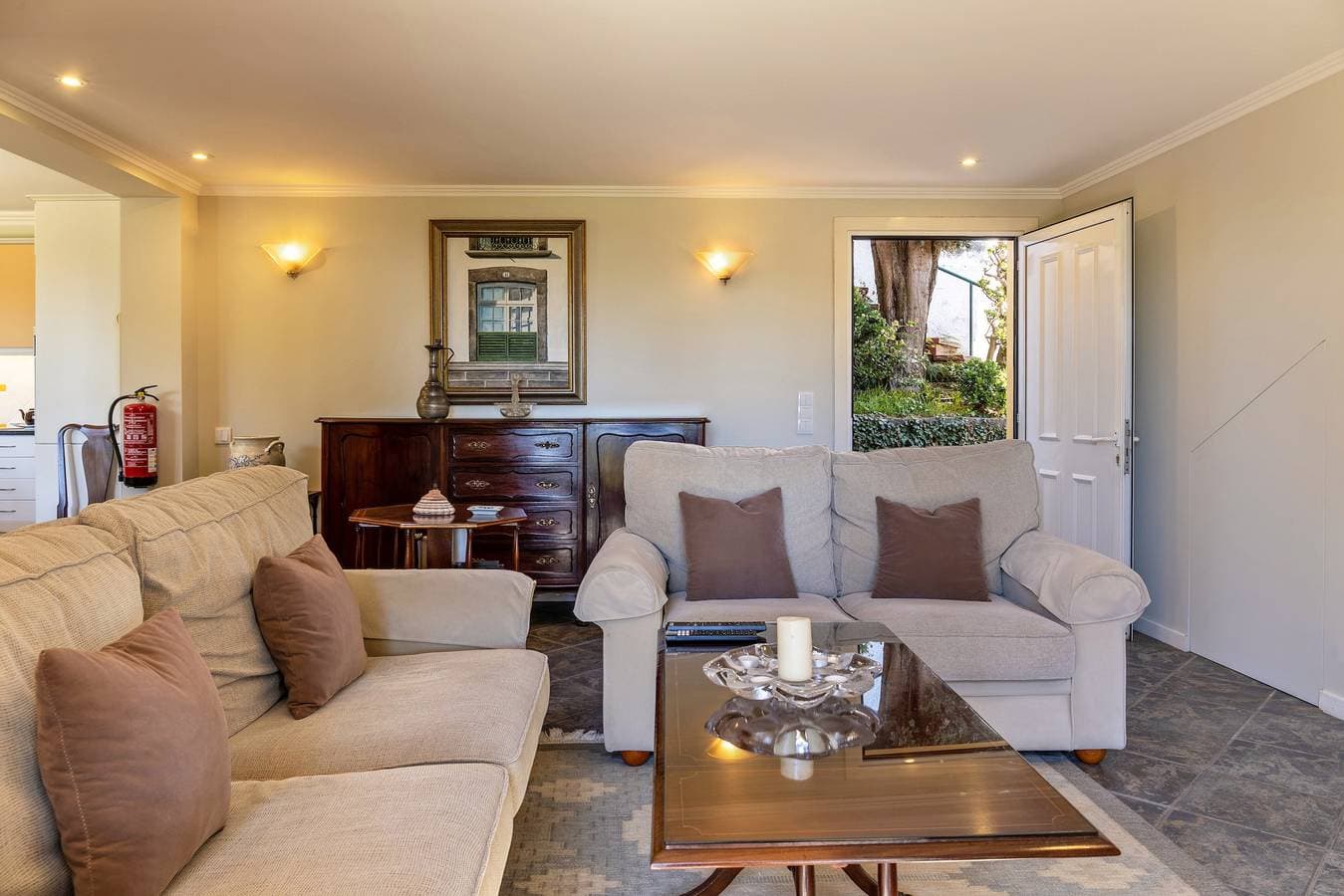 Foto 7 von 28: Ferienwohnung "Villa Echium T1" mit einem Schlafzimmer und Gemeinschaftsgarten