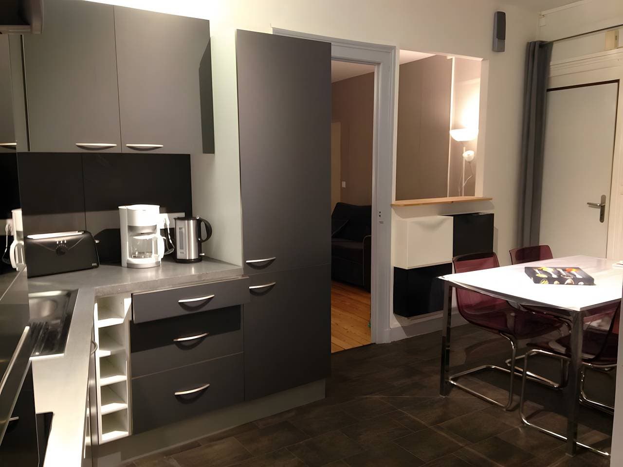 Foto 4 von 17: L'orchidée – Zentrale Wohnung in Honfleur nahe Vieux Bassin & Côte de Grâce