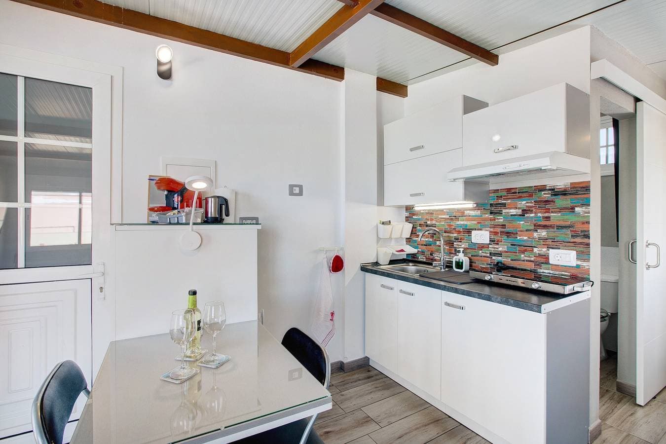 Foto 8 von 27: Ferienwohnung 'Estudio Calima' mit Meerblick, privater Terrasse und WLAN