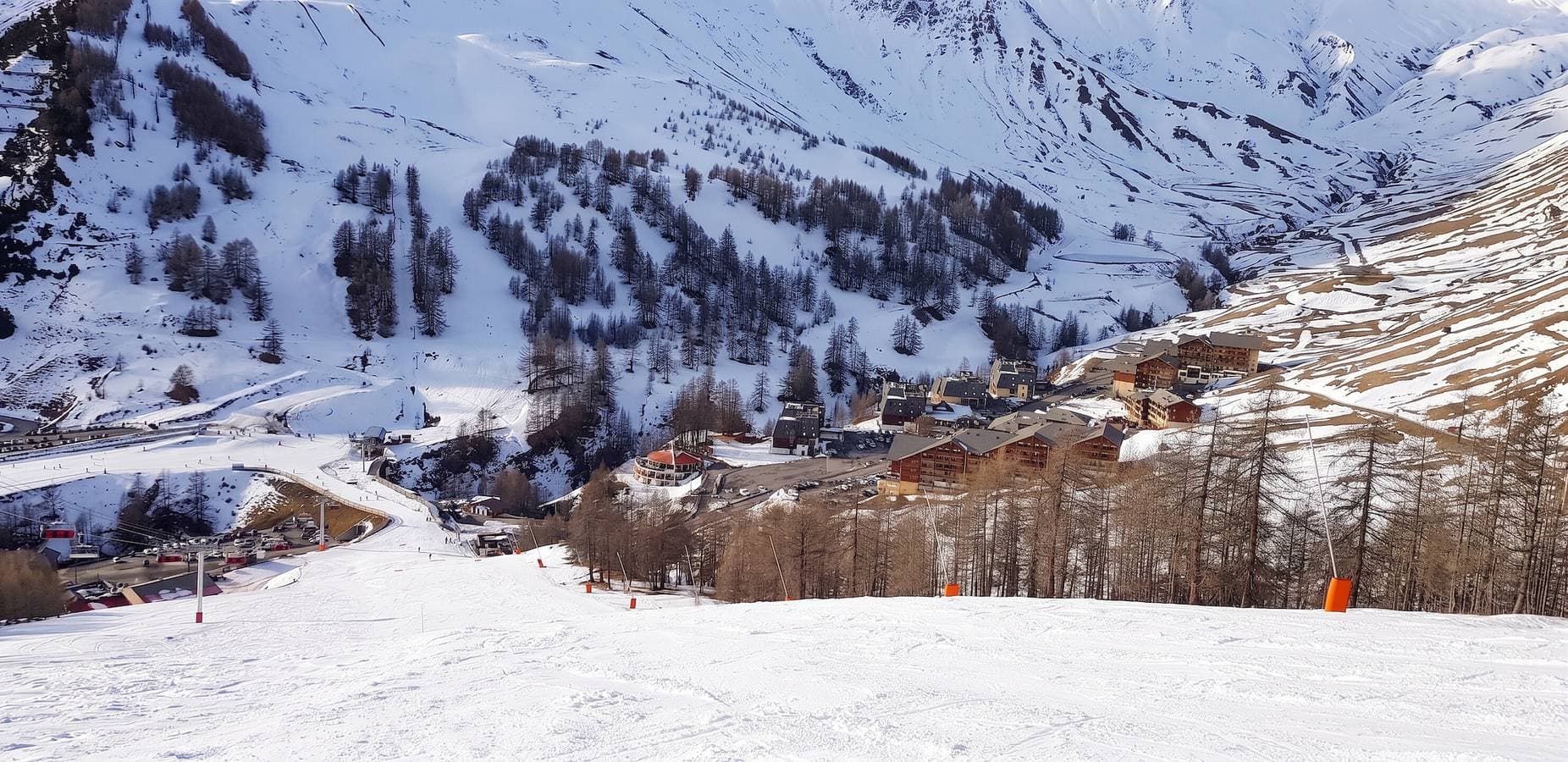 Foto 5 von 23: Gemütliches Studio in Allos - 23 m² mit Bergblick