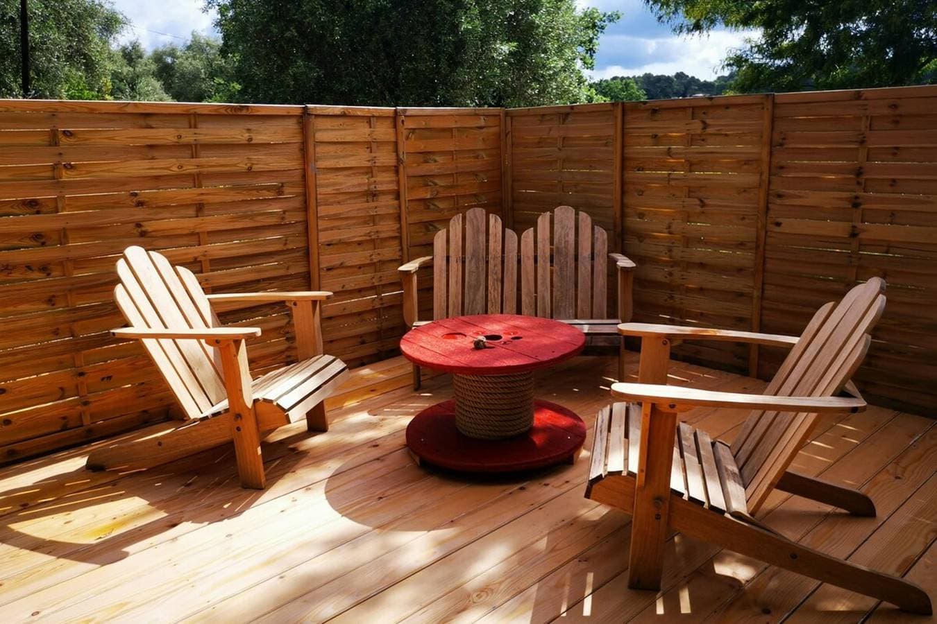 Foto 12 von 19: Ferienwohnung für 4 Personen mit Terrasse