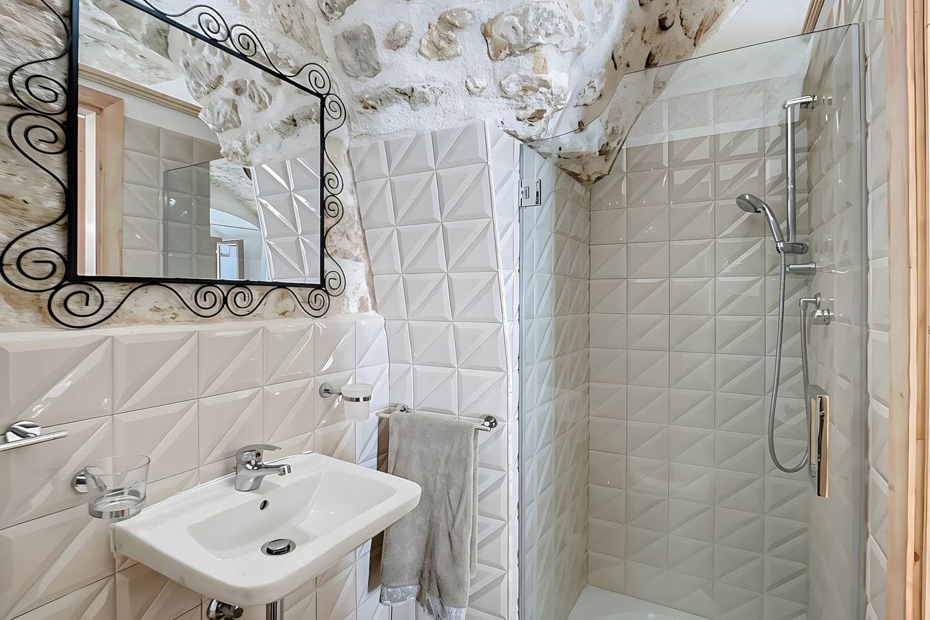 Foto 12 von 21: Studio-Apartment 'Le Antiche Mansioni 1' mit Klimaanlage