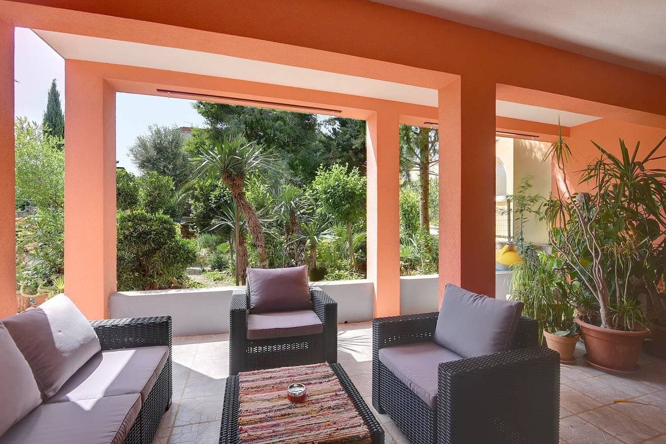 Foto 4 von 20: Appartement mit drei Terrassen, Liegewiese, WLAN