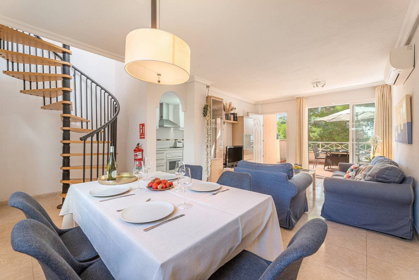 Foto 9 von 25: Ferienwohnung "Casa Hygge" mit Gemeinschaftspool, Klimaanlage und WLAN