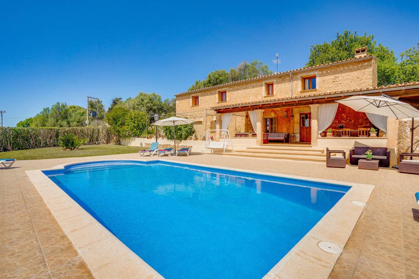 Foto 10 von 46: Finca Bielo für 8 Personen mit Schwimmbad in Lloret