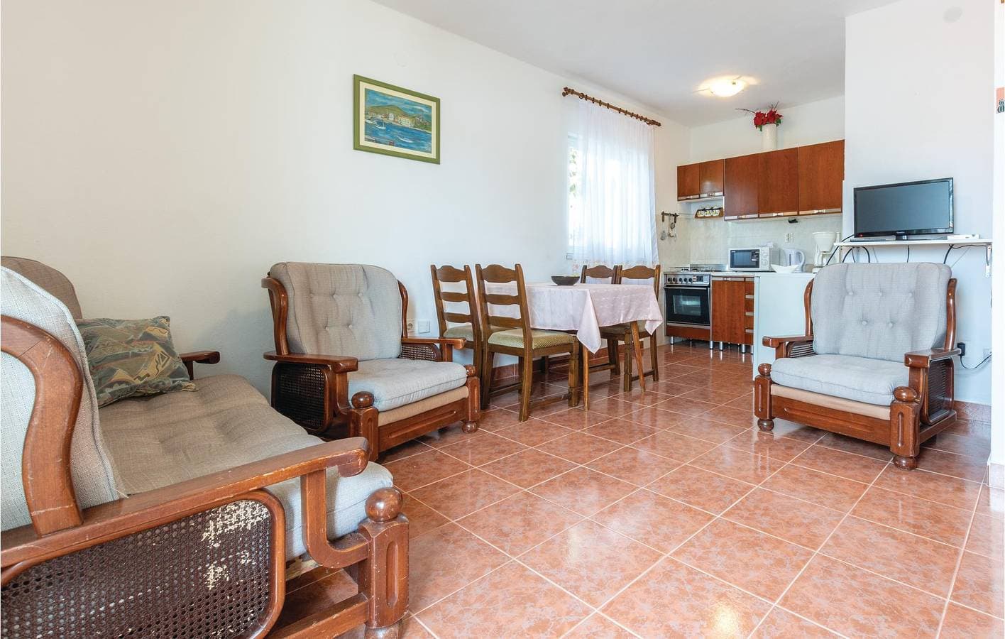 Foto 4 von 21: Gemütliche Ferienwohnung in Strandnähe mit Terrasse und WLAN