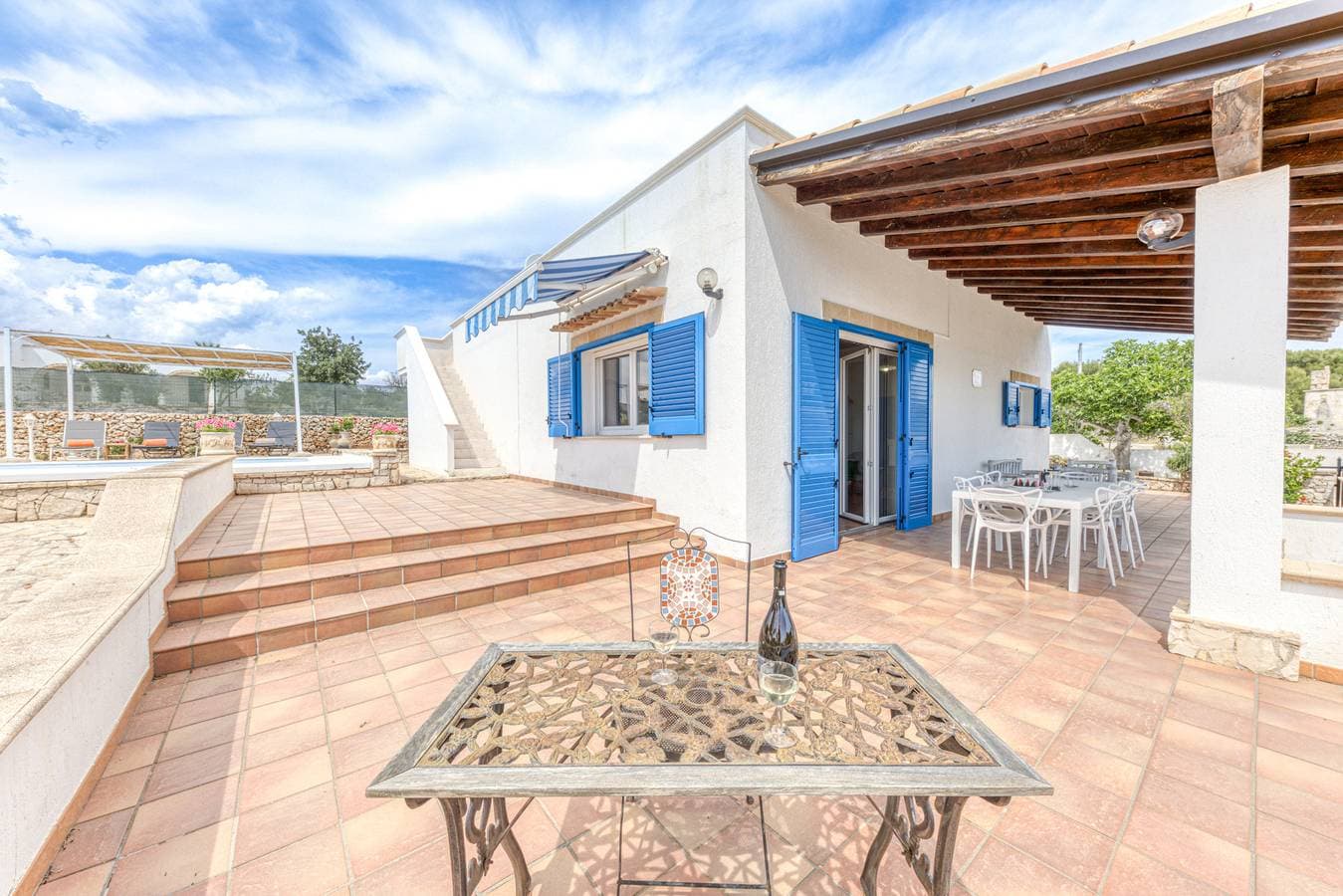 Foto 5 von 41: Hübsches Ferienhaus mit Pool 1km vom Sandstrand von Pescoluse