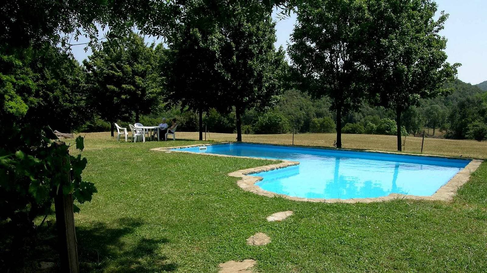 Foto 12 von 35: Ferienwohnung 'Mas El Carrer - Blanc' mit Gemeinschaftspool, Gemeinschaftsgarten und Wi-Fi