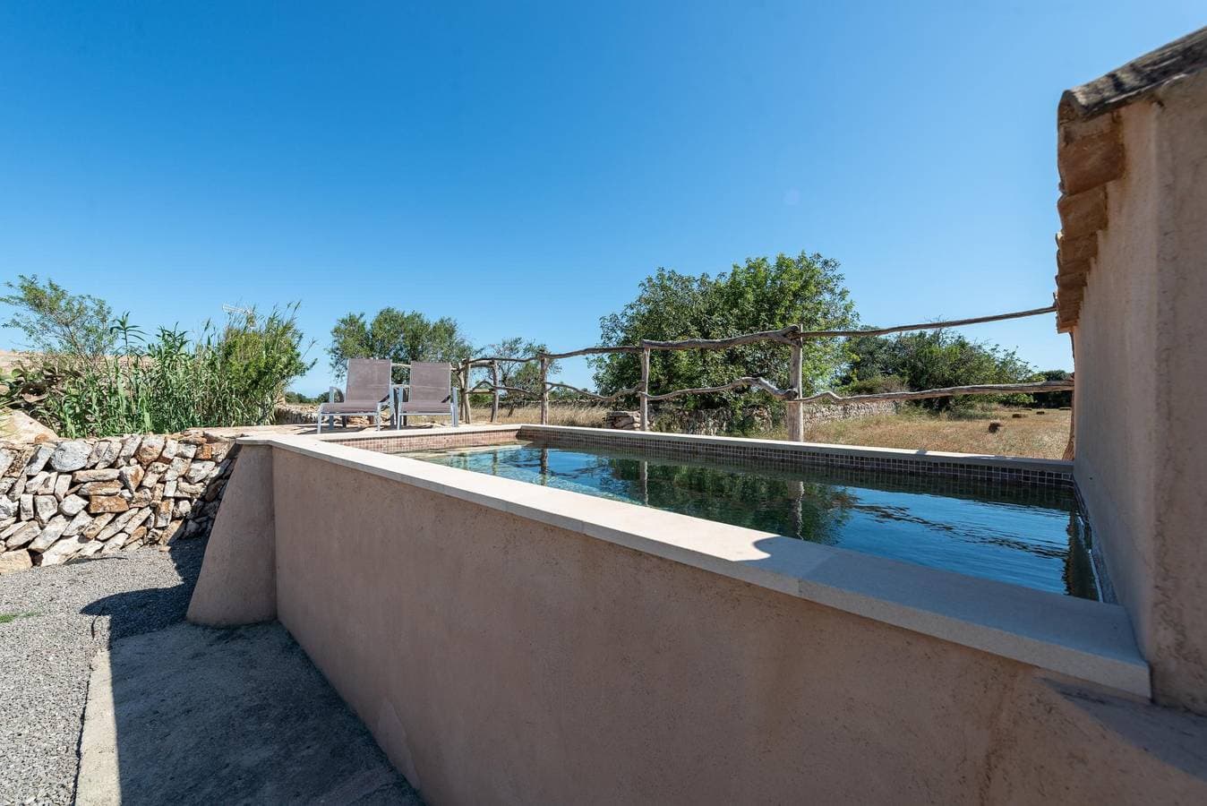 Foto 4 von 47: Can Miquel - Gepflegtes Landhaus mit privatem, erhöhten Pool in der Nähe eines paradiesischen Strandes. WiFi gratis