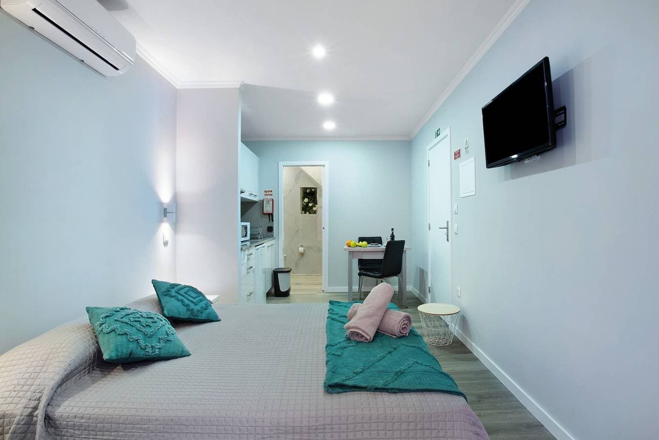 Foto 3 von 20: Apartment 'Família Dória Nóbrega Studio' mit Balkon, WLAN und Klimaanlage