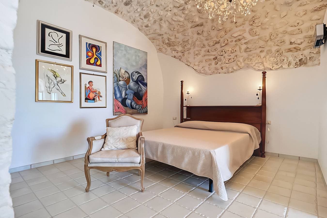 Foto 10 von 23: Studio „Al Torrione 2“ mit Meerblick und Klimaanlage