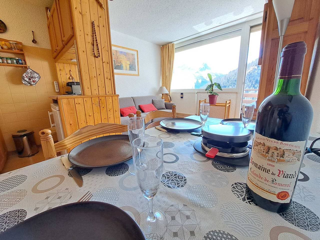 Foto 3 von 17: Studio in den Bergen mit Balkon, kleine Haustiere erlaubt