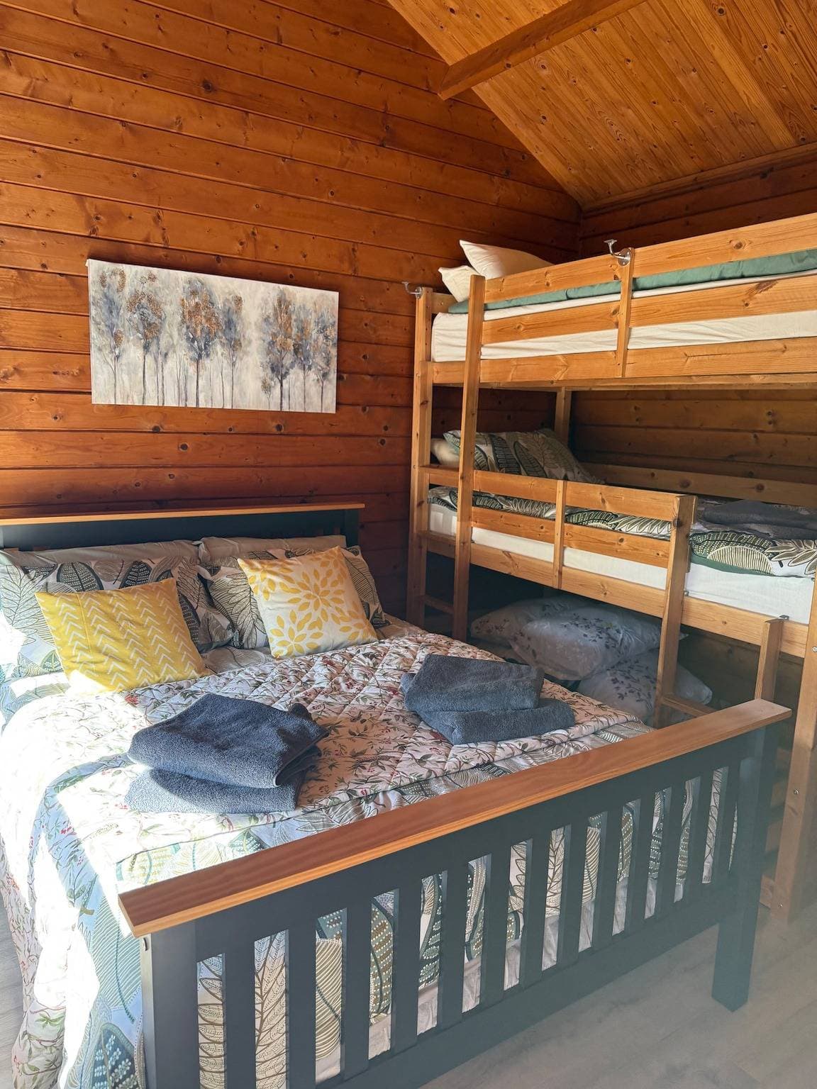 Foto 3 von 11: Blockhütte für 7 Personen mit Garten