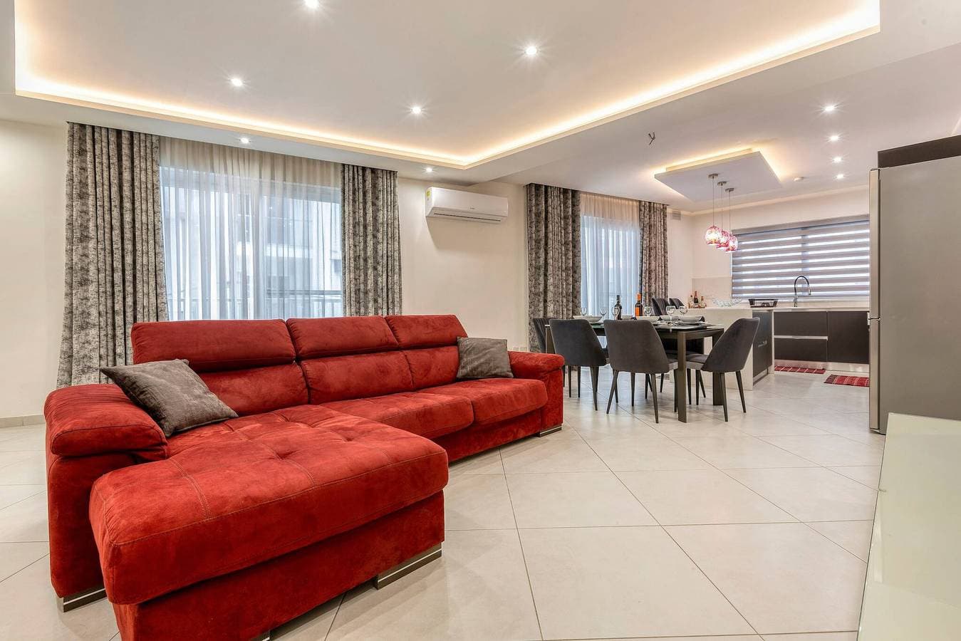 Luxuriöse und gemütliche Wohnung mit 3 Schlafzimmern in Gzira und Sliema, in der Nähe von St. Julian... 1