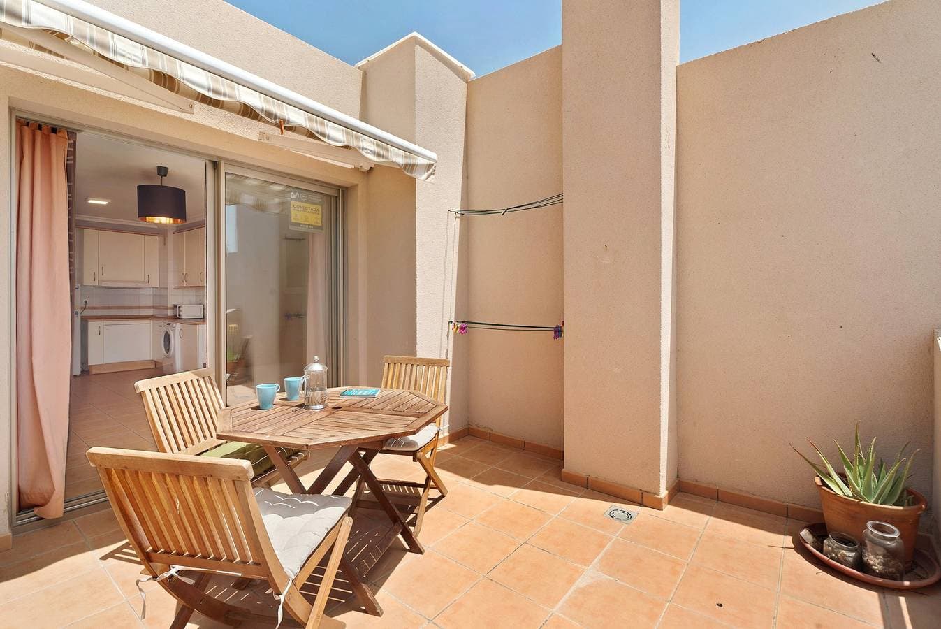 Foto 4 von 23: Ferienhaus 'Duplex Tejita Beach' mit Gemeinschaftspool, Balkon und WLAN