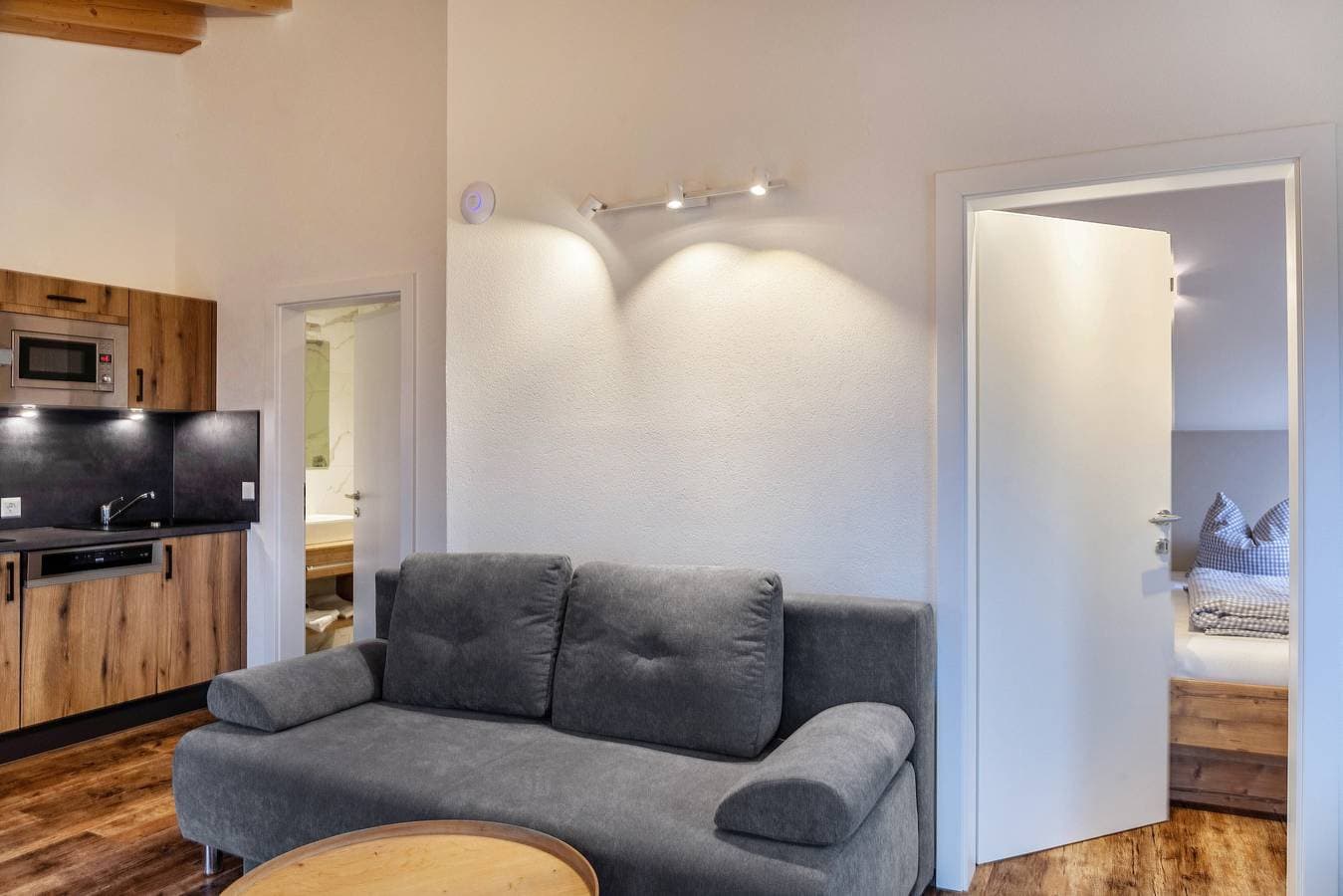 Foto 8 von 20: Ferienwohnung Grubig mit Bergblick, Balkon und WLAN