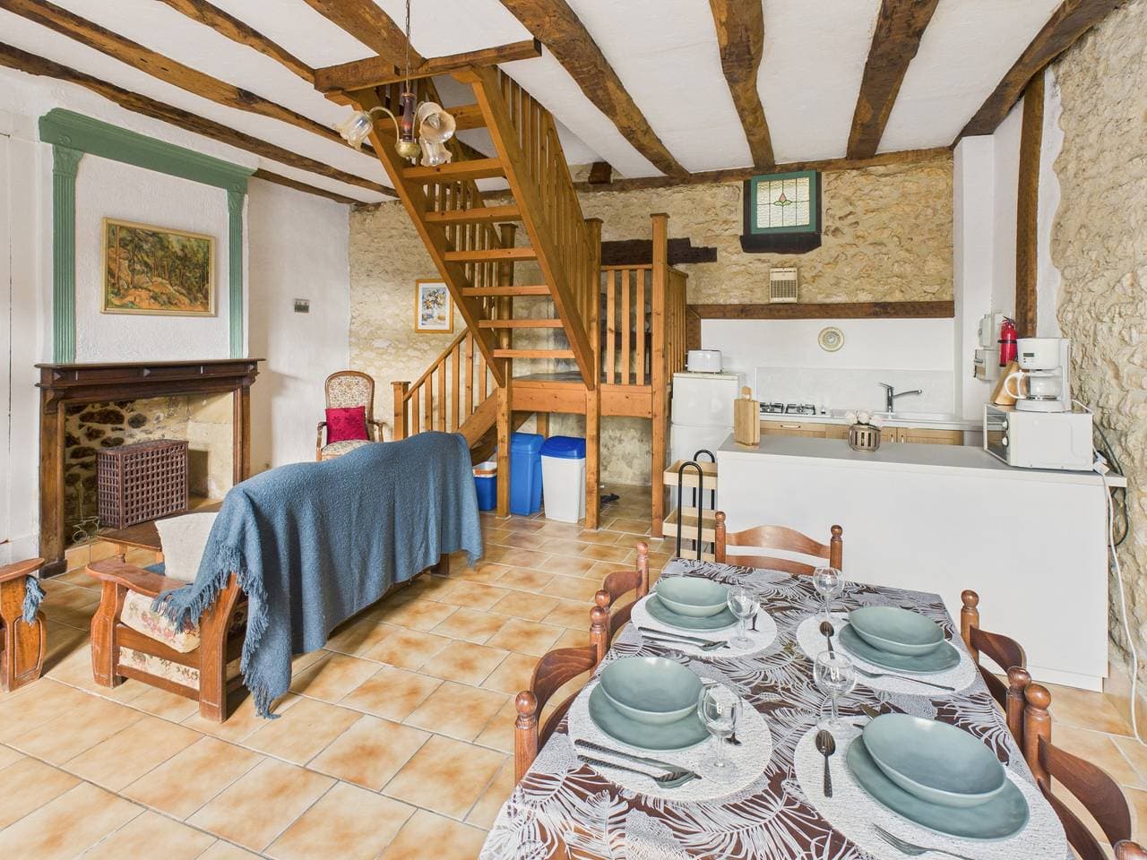 Foto 13 von 32: Gîte mitoyen, 4 adultes 1 enfant, piscine commune