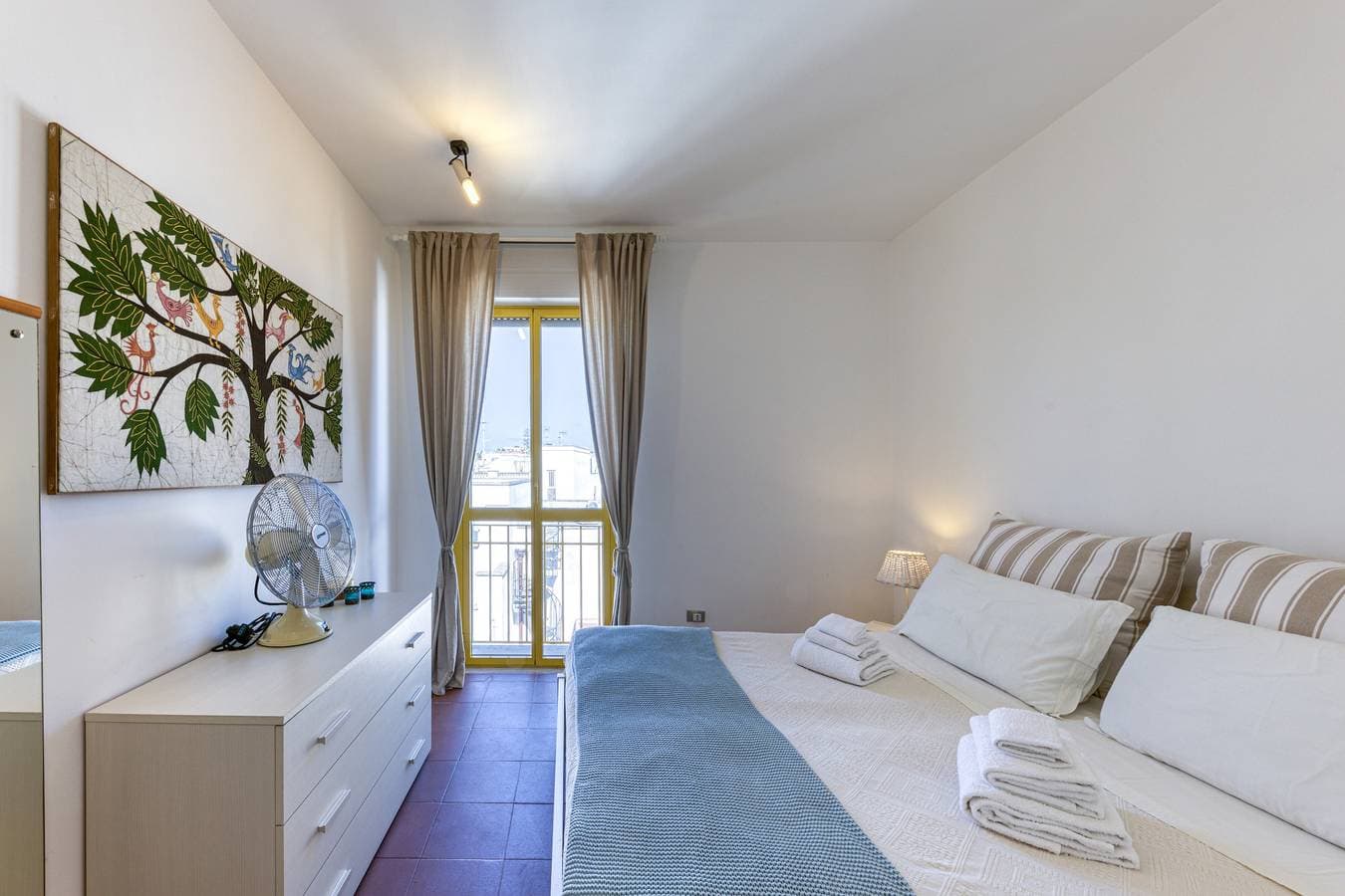 Foto 12 von 21: Ferienwohnung 'Bouganville' mit Meerblick, WLAN und Klimaanlage