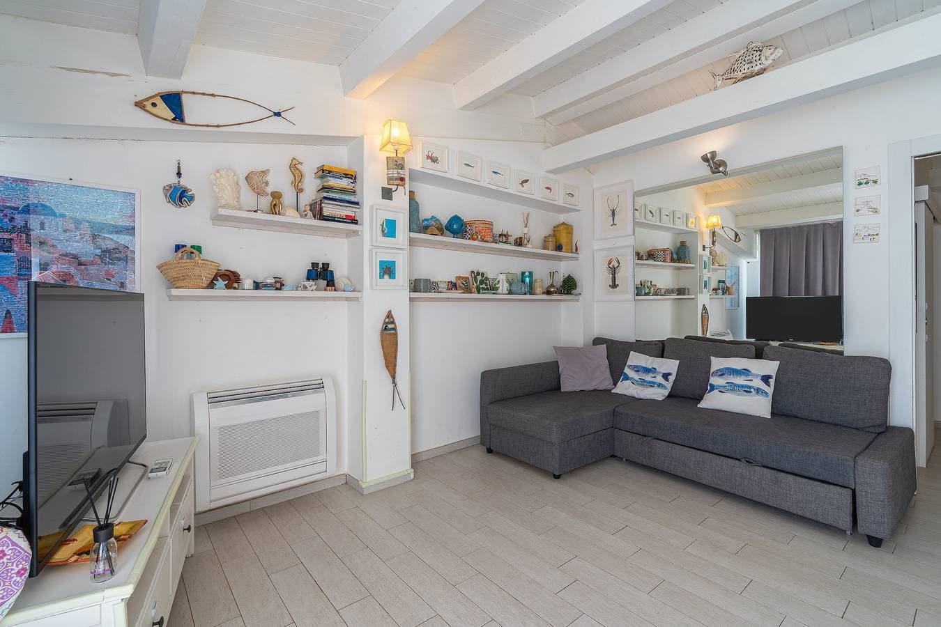 Foto 5 von 23: Apartment 'Elvi Suite Meerblick' mit Meerblick, privater Terrasse und Klimaanlage