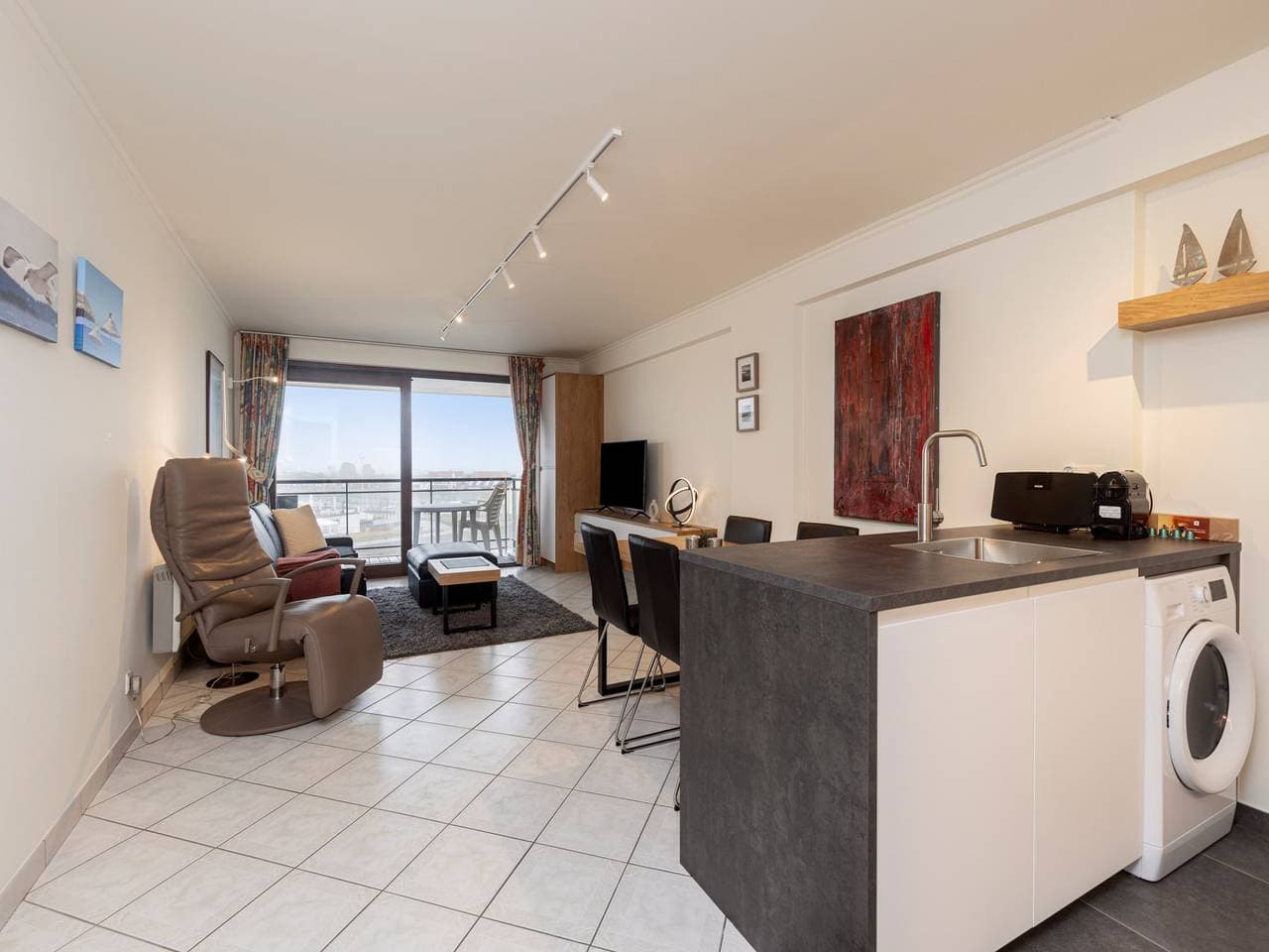 Foto 13 von 40: Wohnung in Blankenberge mit Hafenblick