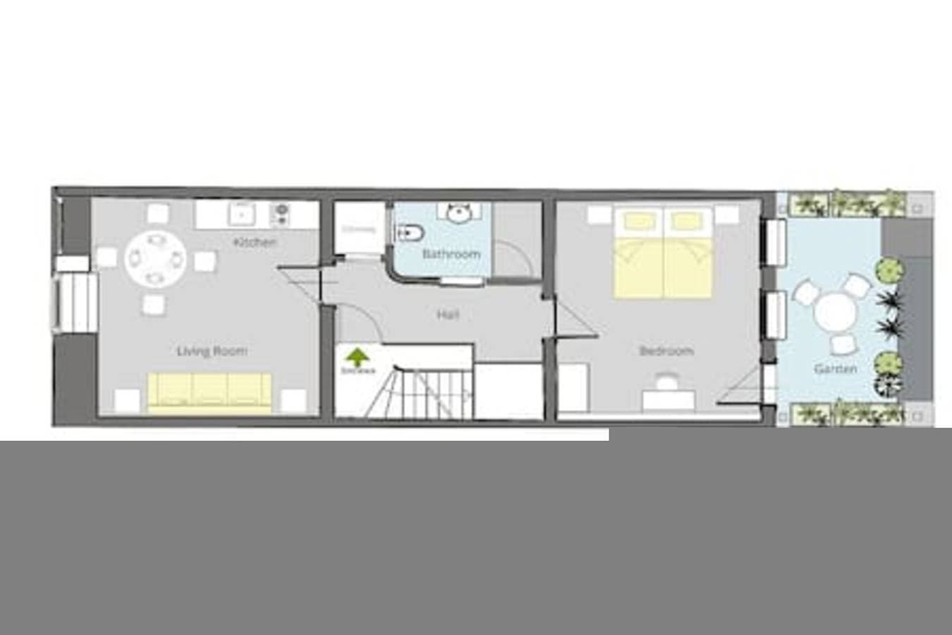 Foto 6 von 22: Ferienwohnung für 4 Personen mit Garten