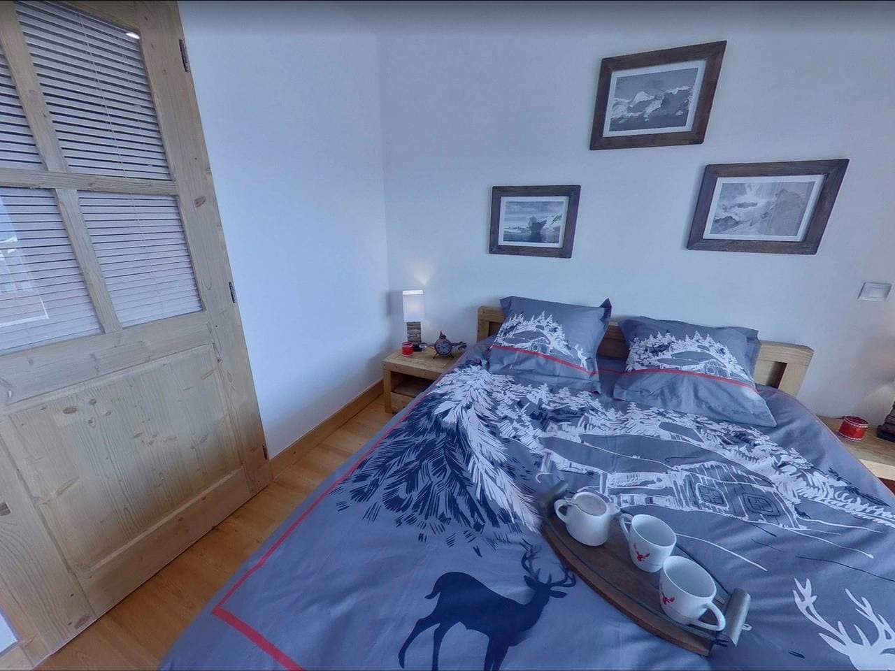 Foto 8 von 19: Gemütliche Wohnung in Les Saisies 2 Schlafzimmer mit Parkplatz