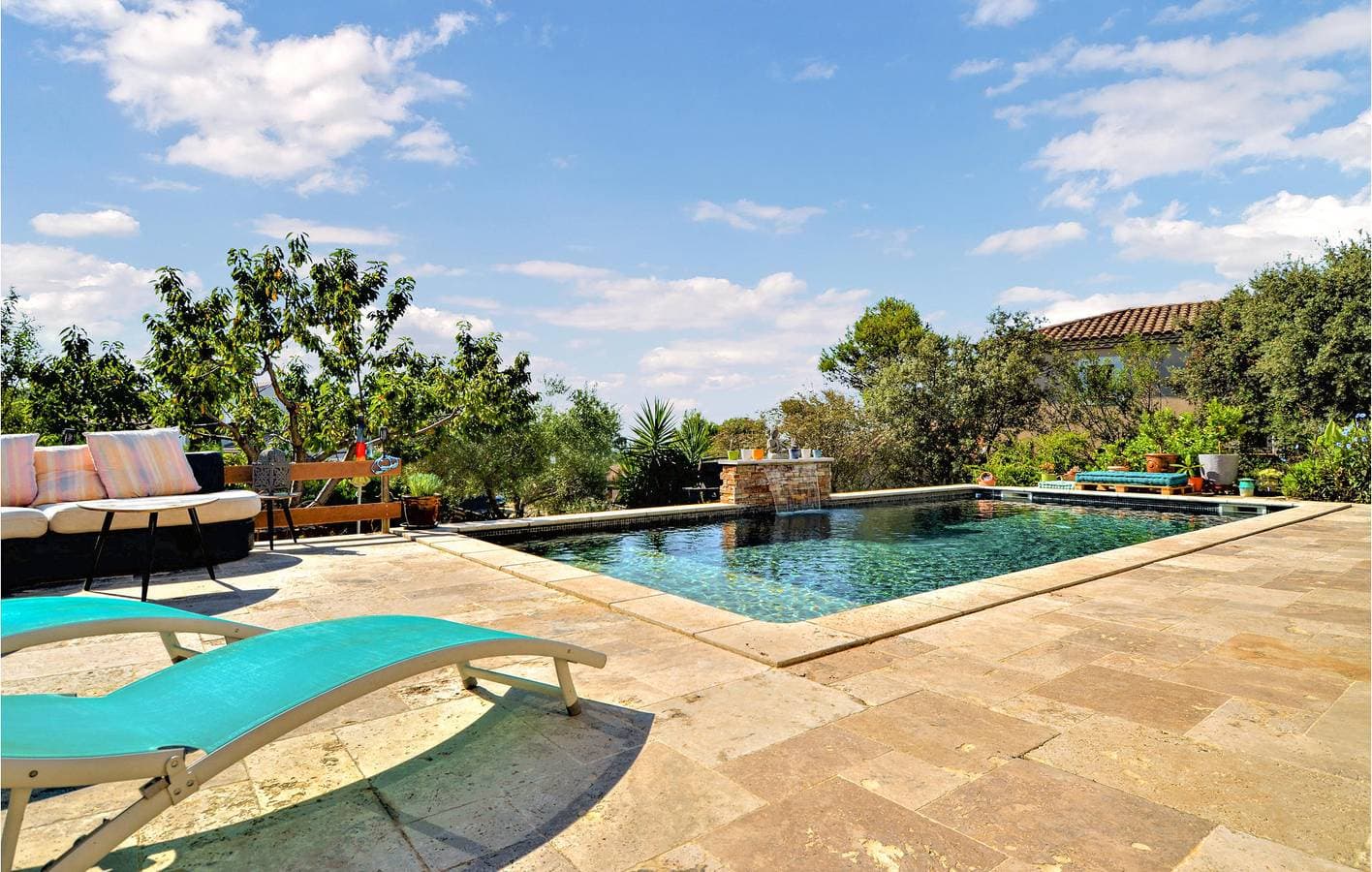 Foto 6 von 18: Gemütliche Wohnung in Beaucaire mit Pool und Parkplatz