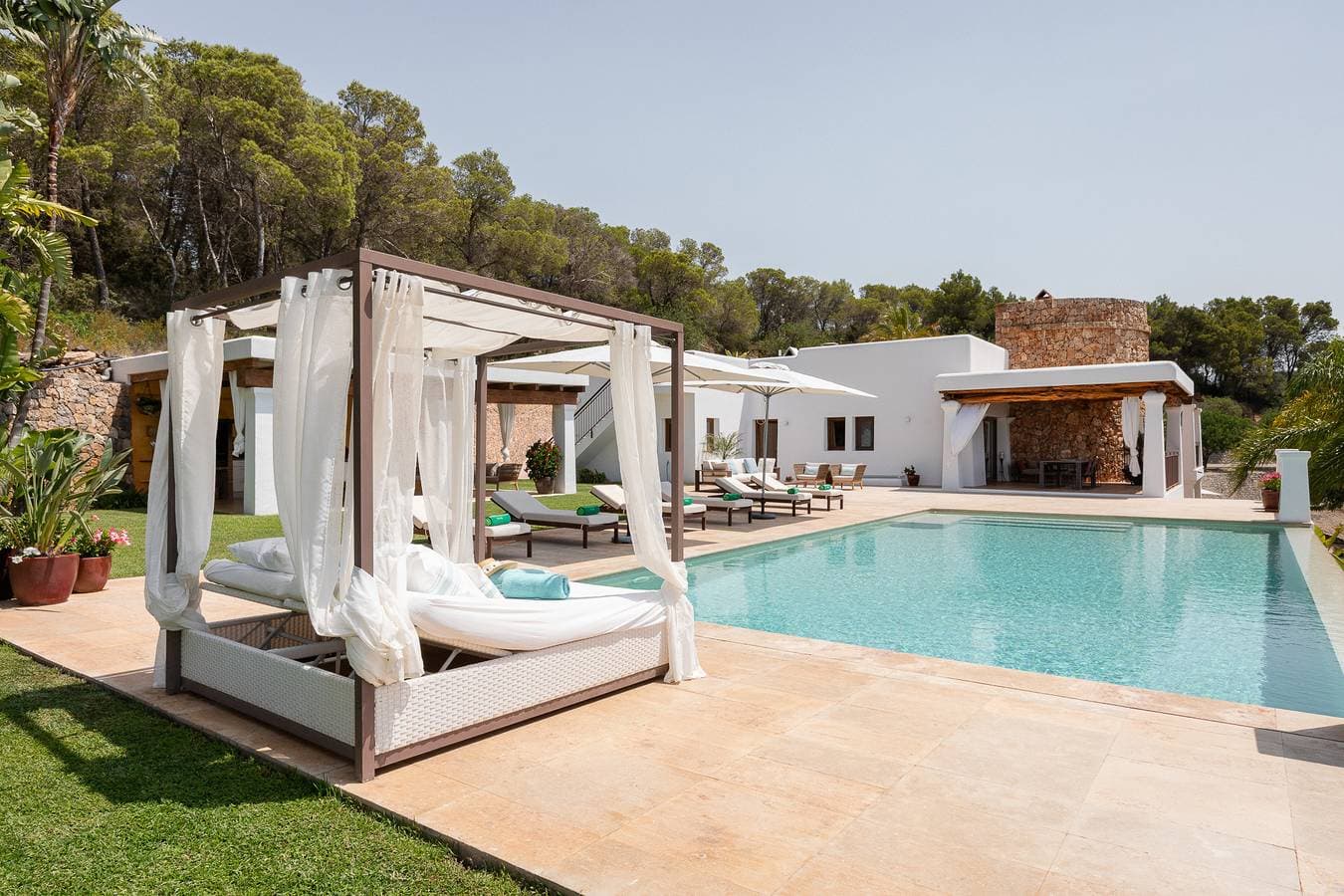 Foto 4 von 45: Villa für 10 Personen mit Garten