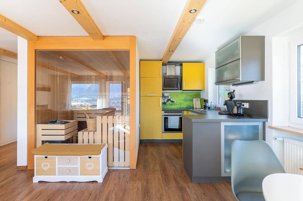 Foto 13 von 21: Panoramablick mit Balkon, große Sauna, Hund erlaubt - Alpenjuwel 2 Oberstdorf