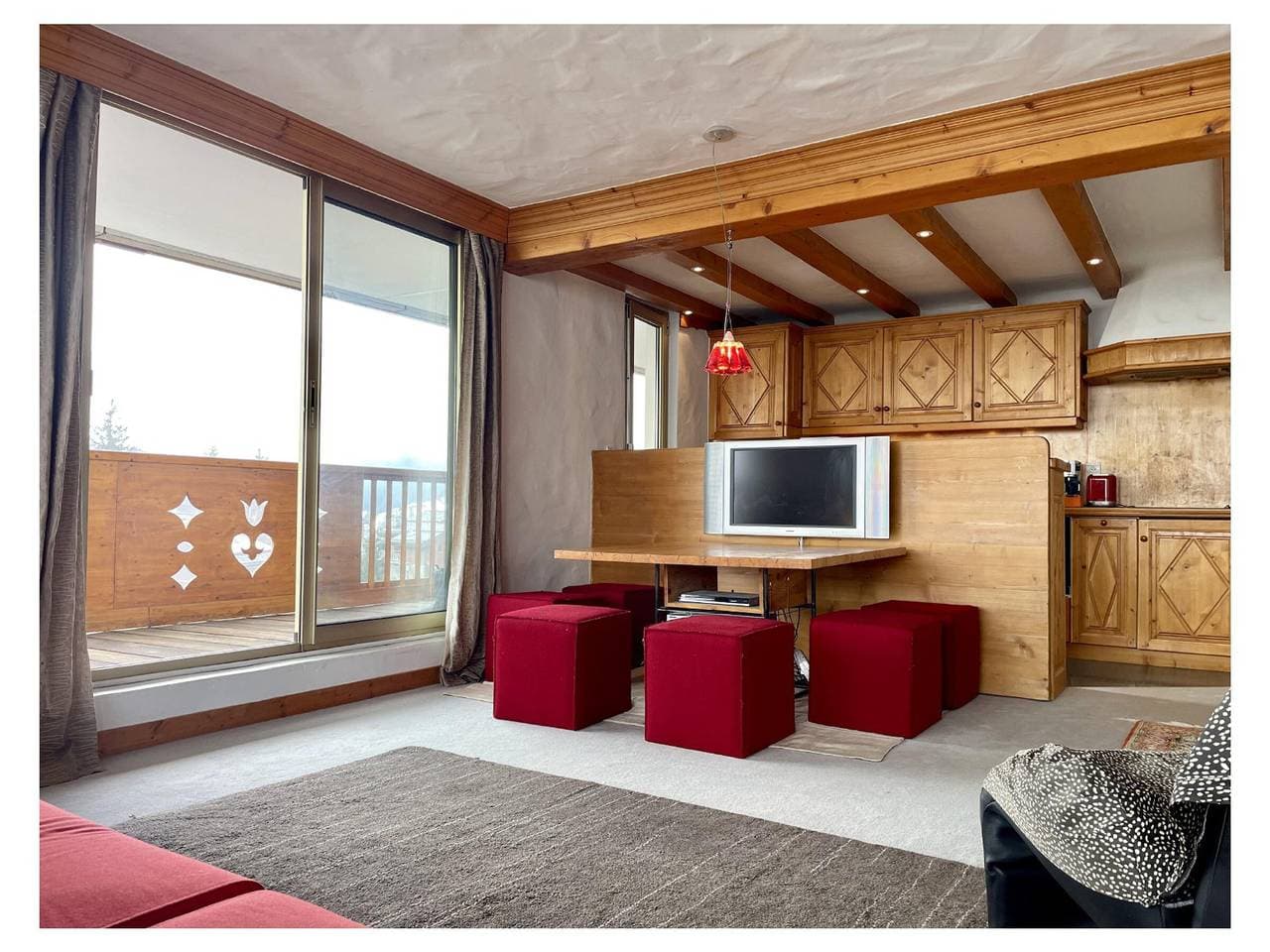 Courchevel Moriond - Wohnung für 6 Pers, 3 Zim, Privatparkplatz 1