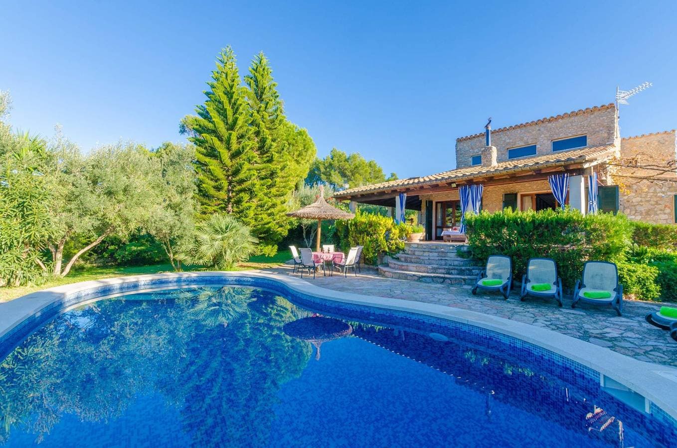 Can Reure (Can Paris) - Ferienhaus mit privaten Pool in Inca. WiFi gratis 1