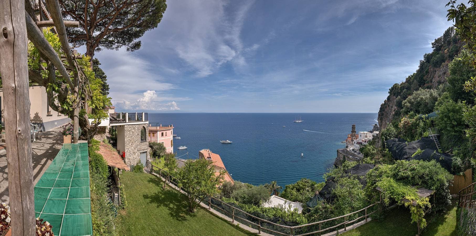 Foto 3 von 8: Haus mit Zitronenhain und Meerblick in Atrani