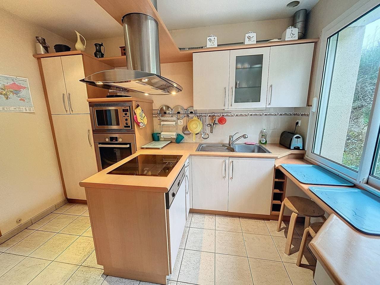 Foto 10 von 30: Haus nahe Strand, 8 Pers, 3 Zim, Garten, WLAN, Klimaanlage