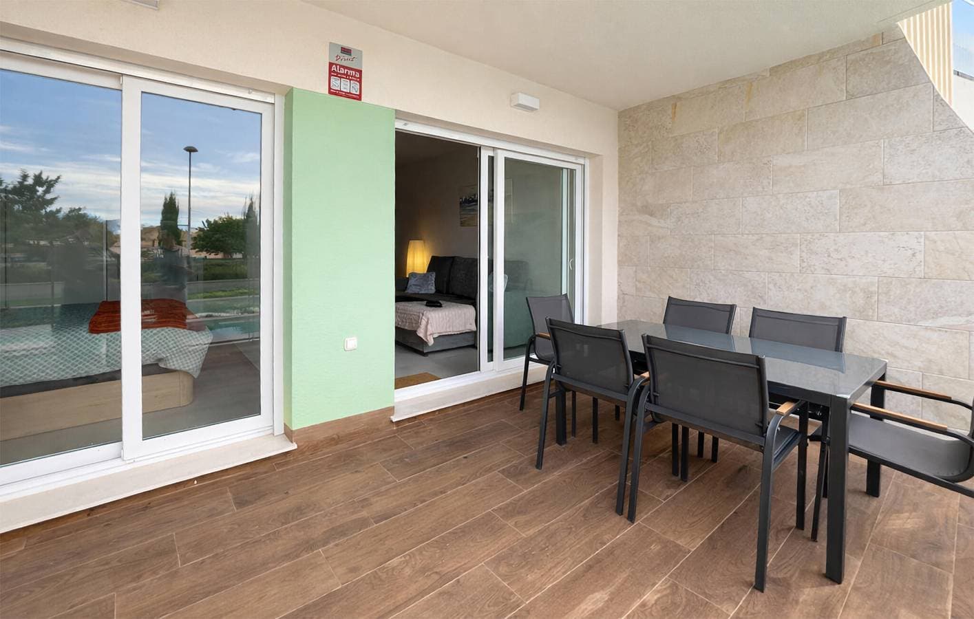 Foto 12 von 25: Gemütliche 2-Zimmer-Wohnung mit Pool und Terrasse in der Nähe von Pilar de la Horadada