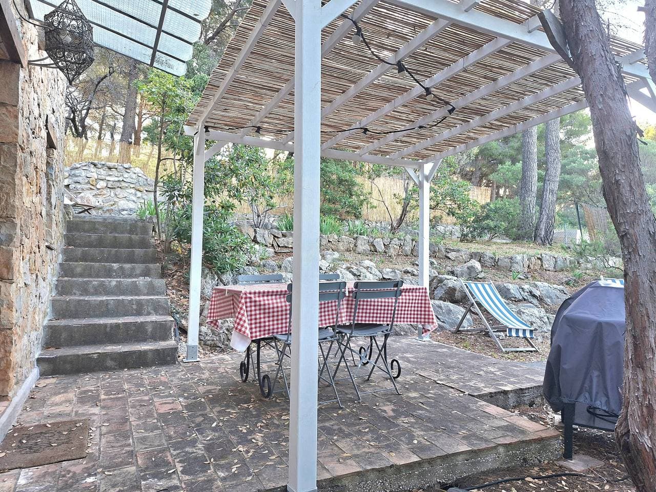 Foto 3 von 26: Ferienhaus „Gîte de Charme sous les Pins“ mit Meerblick, WLAN und Klimaanlage