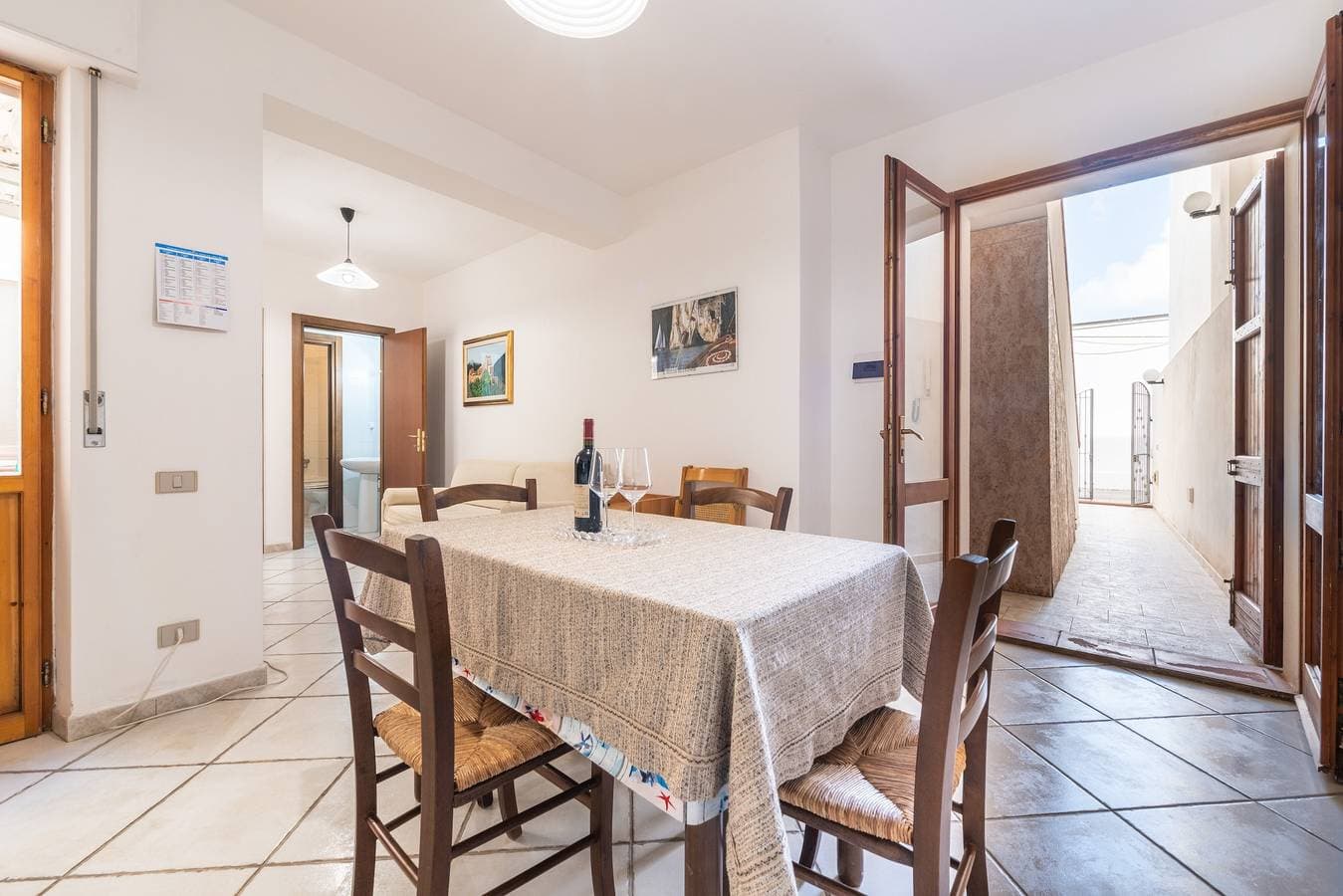 Foto 11 von 26: Ferienwohnung 'Casa Al Mare Calasetta' mit Klimaanlage