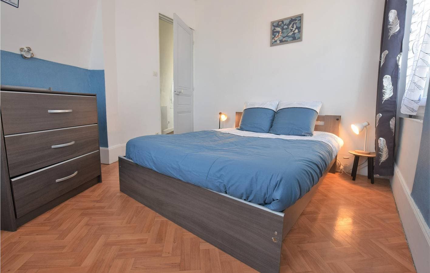 Foto 13 von 24: Apartment mit Meerblick, WiFi und Parkplatz, 1,5 km zum Strand