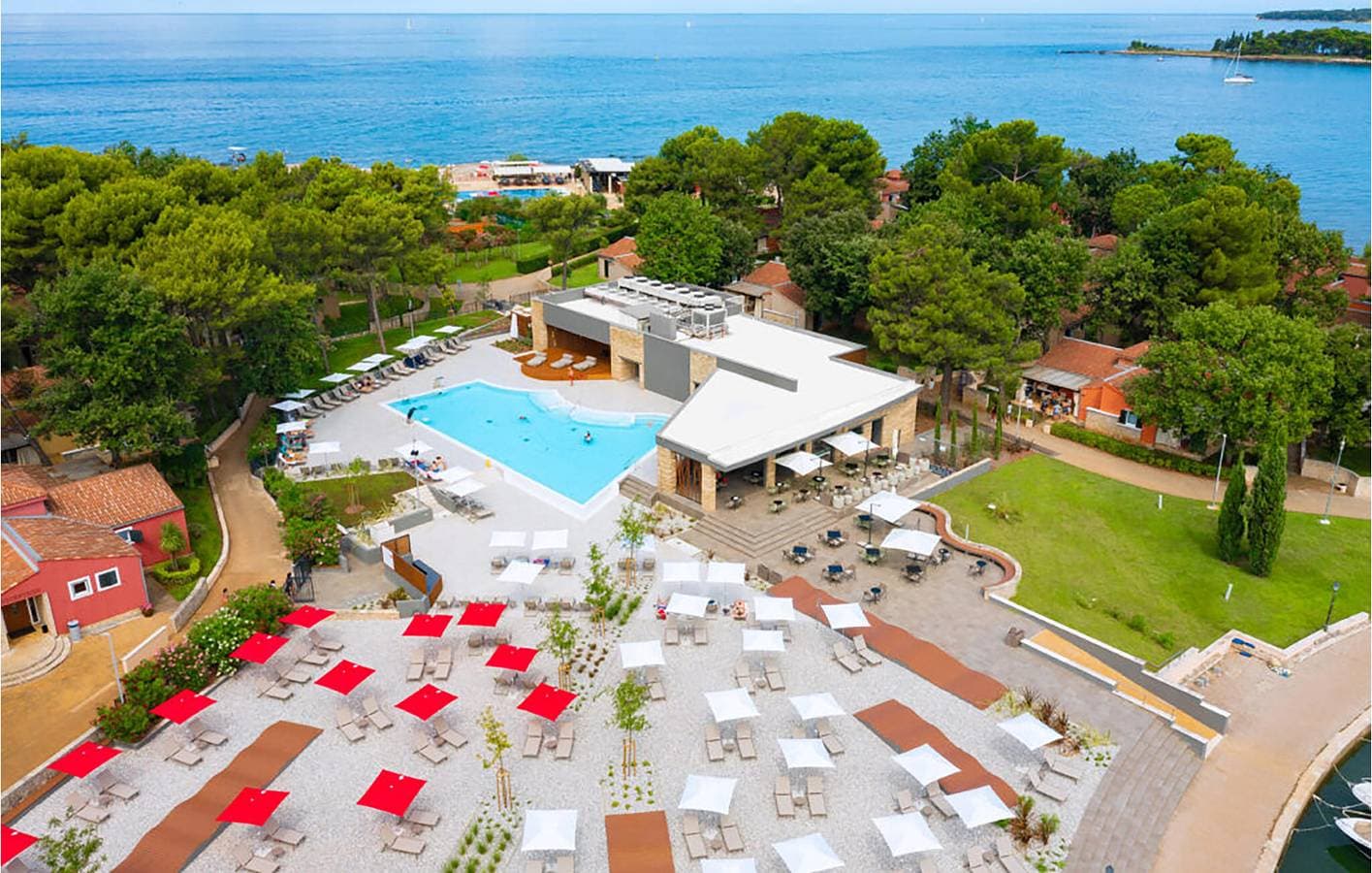 Reizendes Mobilheim mit Pool und Terrasse, 1 km vom Strand Vela Draga entfernt 1