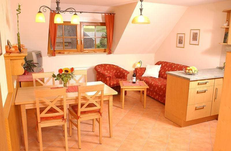 Foto 8 von 10: Ferienhof Wußler - Ferienwohnung Siebenschläfer, 60qm, 2 Schlafzimmer, max. 4 Personen